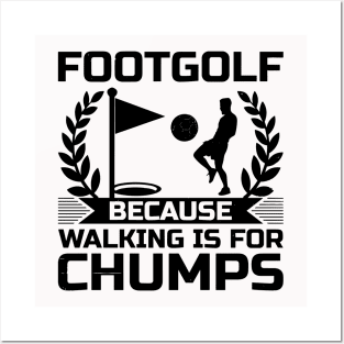 Footgolf Player Foot Golf Playing Footgolfers Footgolfing Posters and Art